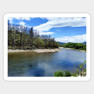 Saco River, White Mountains, New Hampshire, US Sticker